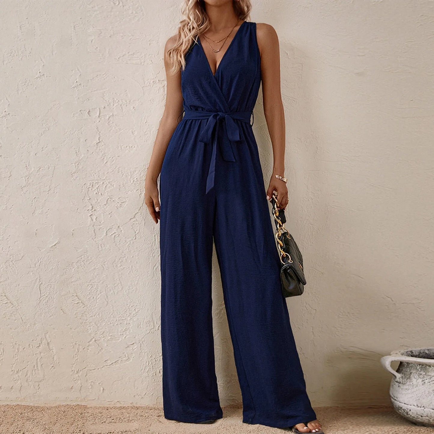 V Neck Sleeveless