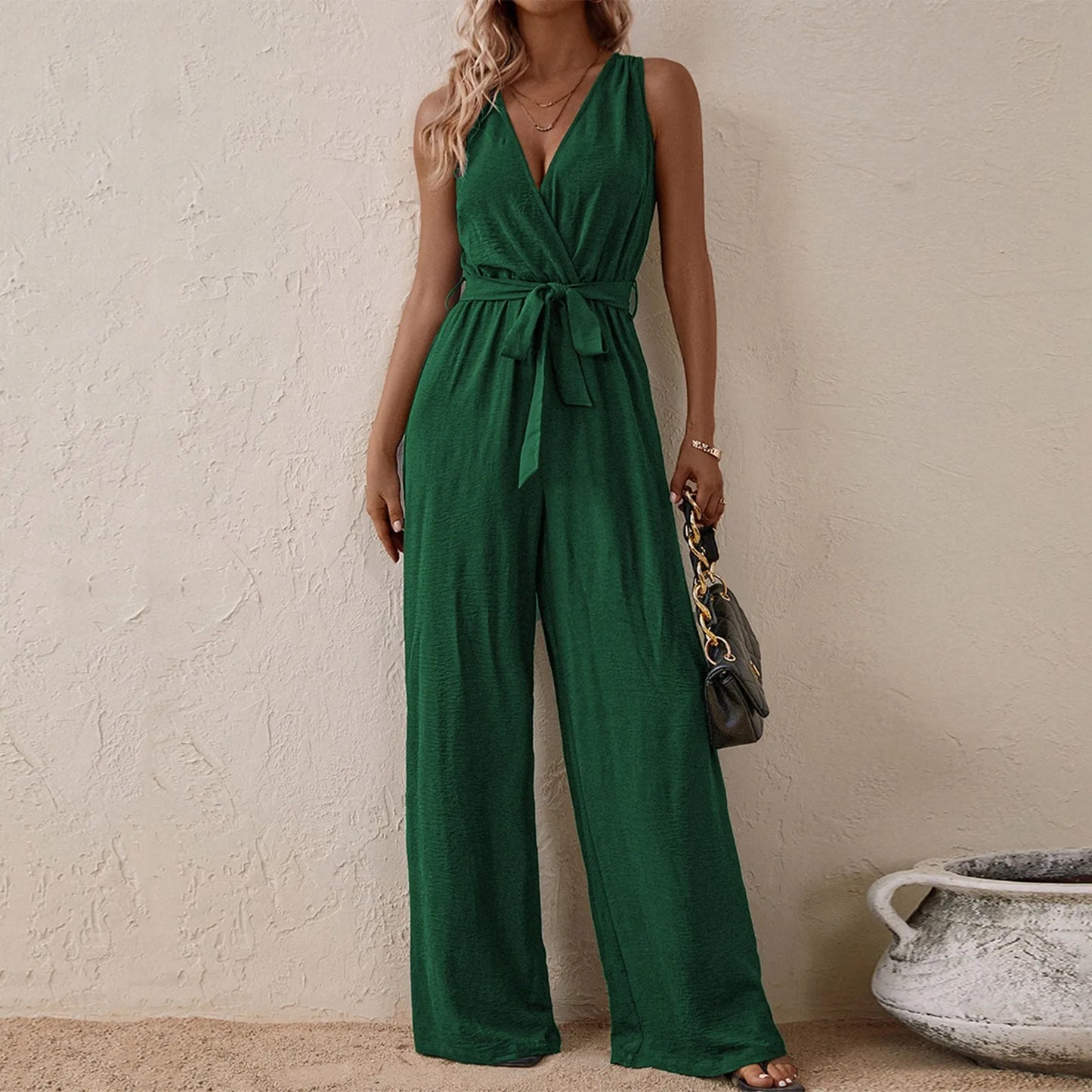 V Neck Sleeveless
