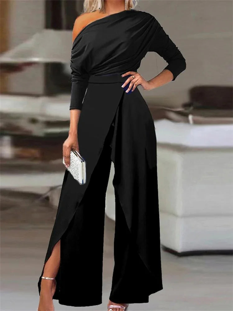 Stella Elegant Wide Leg Jumpsuit