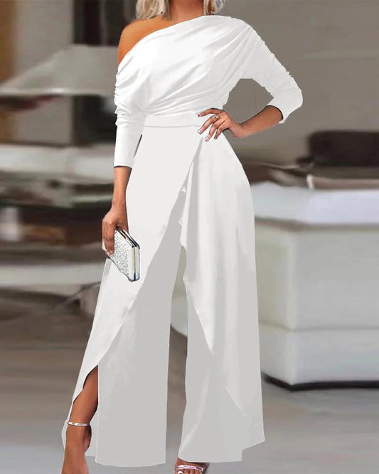 Stella Elegant Wide Leg Jumpsuit
