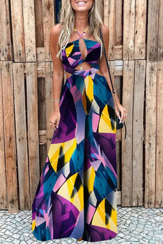 Femme Jumpsuit - Sexy Backless